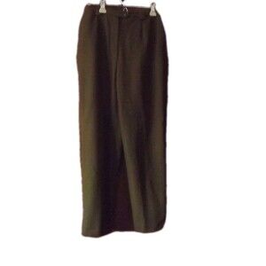 111 State Moss Wool Pants size 10 Women's Vintage Straight Leg High Waisted